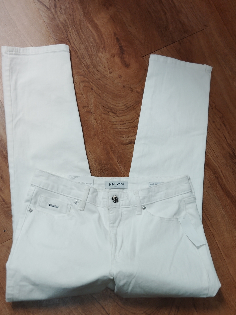 Nine West White Skinny Jeans - Clean Slim Style
